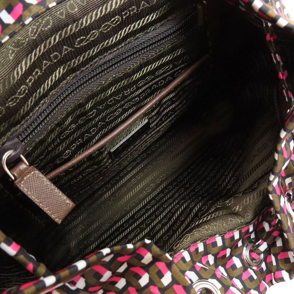 Prada Logo Backpack Rucksack Daypack - Picture 5 of 11